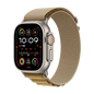 Watch Apple Watch Ultra 2 (2024) LTE 49mm Natural Titanium Case with Alpine Loop M - Almond