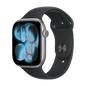 Watch Apple Watch Series 11 (2025) GPS 46mm Space Grey Aluminium Case with Sport Band S/M - Black