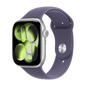 Watch Apple Watch Series 11 (2025) GPS 46mm Silver Aluminium Case with Sport Band M/L - Purple Fog