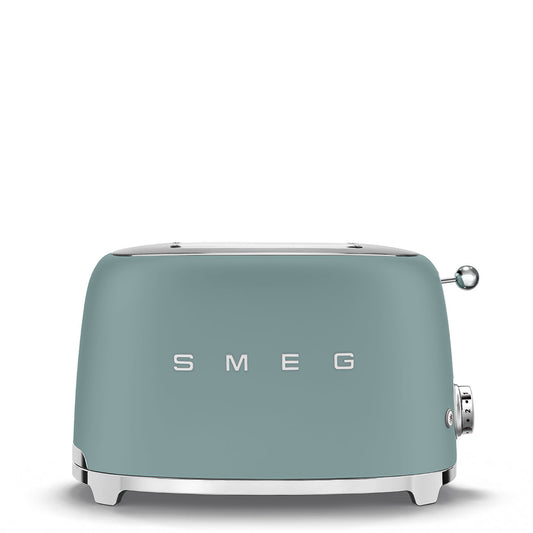 SMEG TOASTER 2X2 50STYLE GREEN TSF01EGMEU