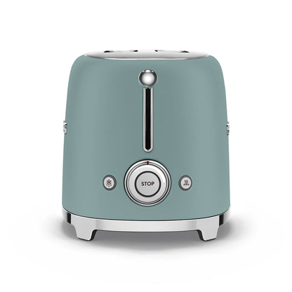 SMEG TOASTER 2X2 50STYLE GREEN TSF01EGMEU