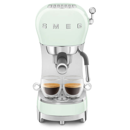SMEG COFFEE MAKER 50STYLE GREEN ECF02PGEU