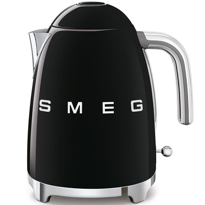 SMEG KETTLE 50STYLE BLACK KLF03BLEU