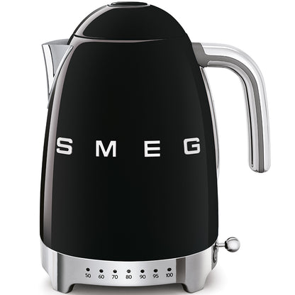 SMEG KETTLE 50STYLE BLACK KLF04BLEU