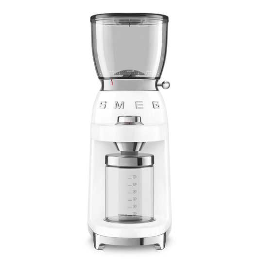 SMEG COFFEE GRINDER 50STYLE WHITE CGF11WHEU