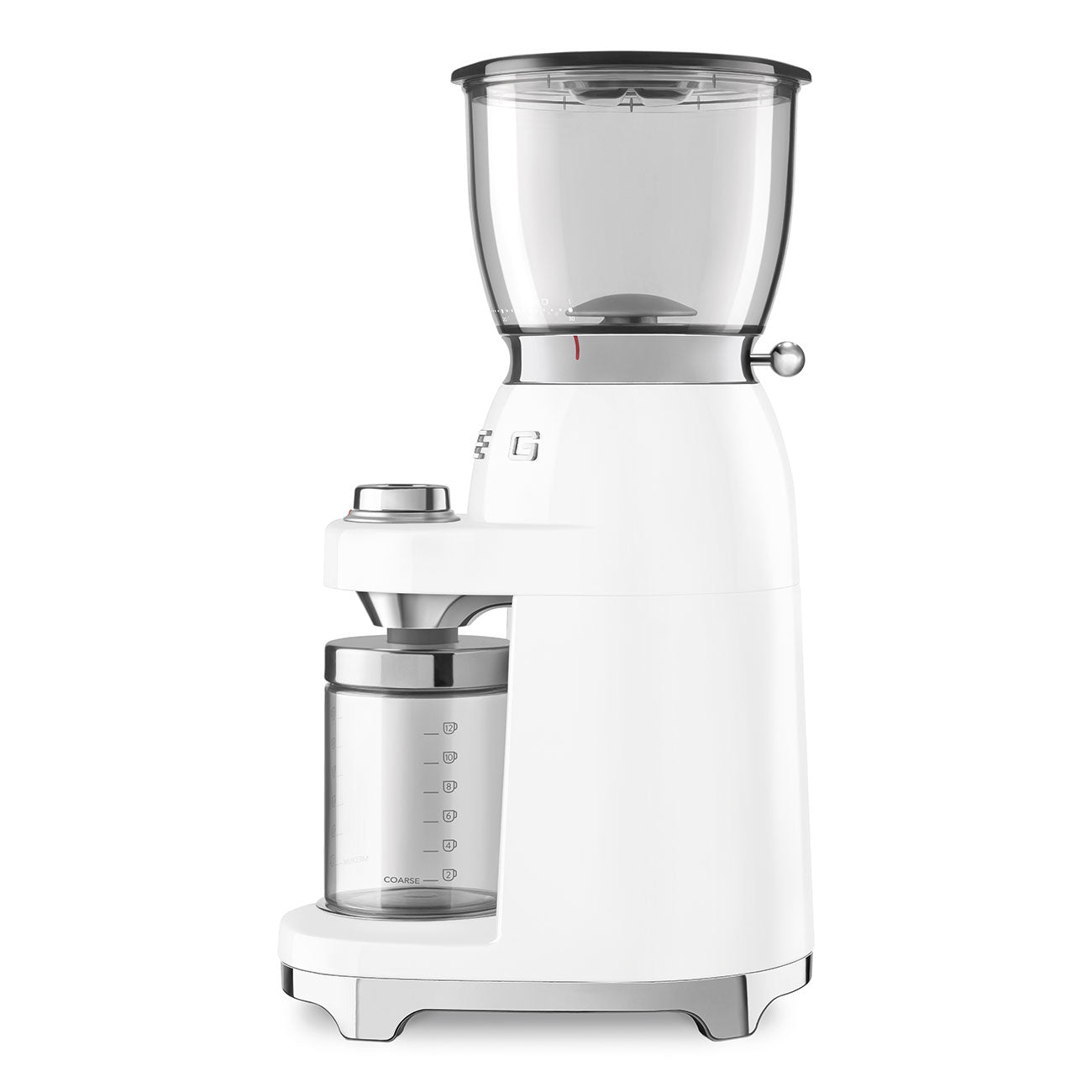 SMEG COFFEE GRINDER 50STYLE WHITE CGF11WHEU