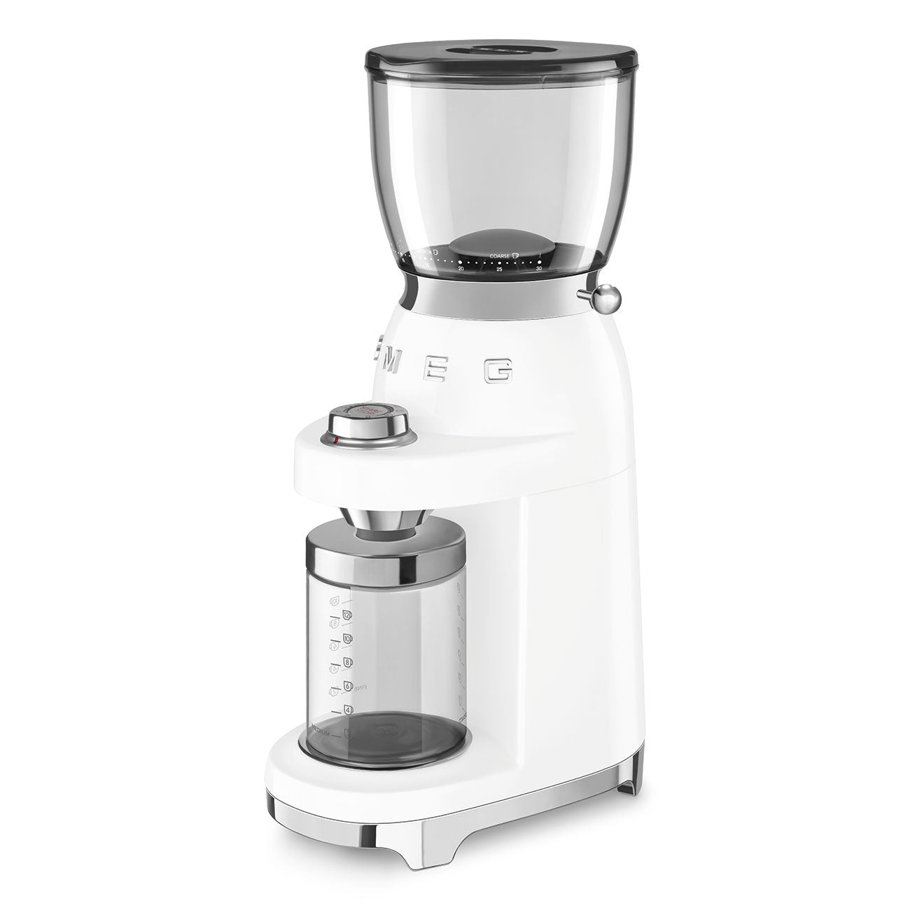 SMEG COFFEE GRINDER 50STYLE WHITE CGF11WHEU