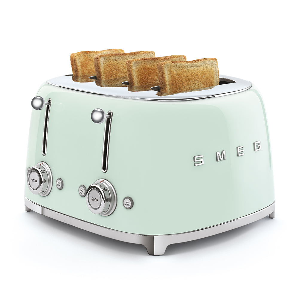 SMEG TOASTER 4X4 50STYLE PASTEL GREEN TSF03PGEU