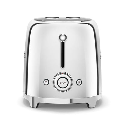 SMEG TOASTER 2X2 50STYLE CHROME TSF01SSEU