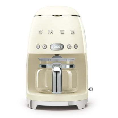 SMEG DRIP COFFEE MAKER 50'STYLE CREAM DCF02CREU