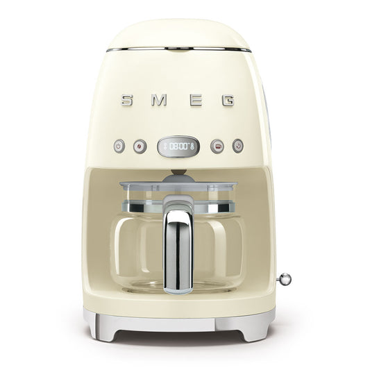 SMEG DRIP COFFEE MAKER 50'STYLE CREAM DCF02CREU