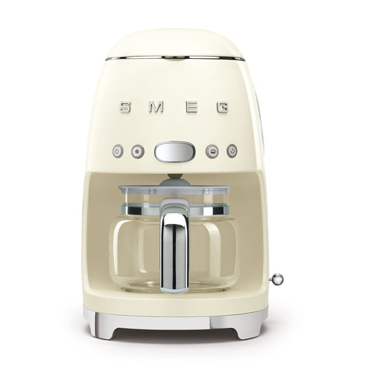 SMEG DRIP COFFEE MAKER 50'STYLE CREAM DCF02CREU