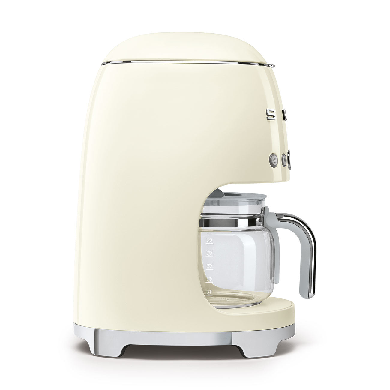 SMEG DRIP COFFEE MAKER 50'STYLE CREAM DCF02CREU