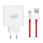 OnePlus 100W USB-A SuperVooc Adapter + Cable - White