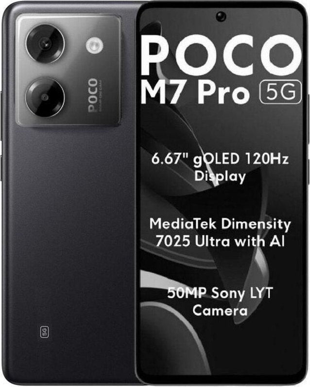 POCO M7 PRO 8+256GB DS 5G BLACK OEM