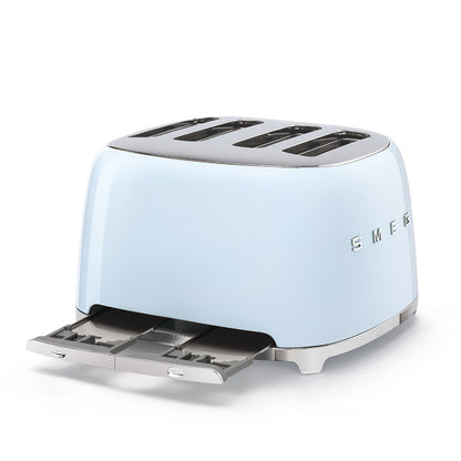 SMEG TOASTER 4X4 50STYLE PASTEL BLUE TSF03PBEU