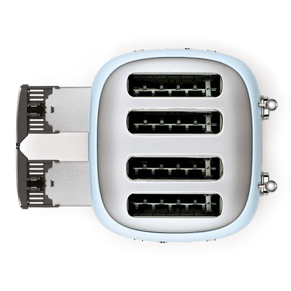 SMEG TOASTER 4X4 50STYLE PASTEL BLUE TSF03PBEU