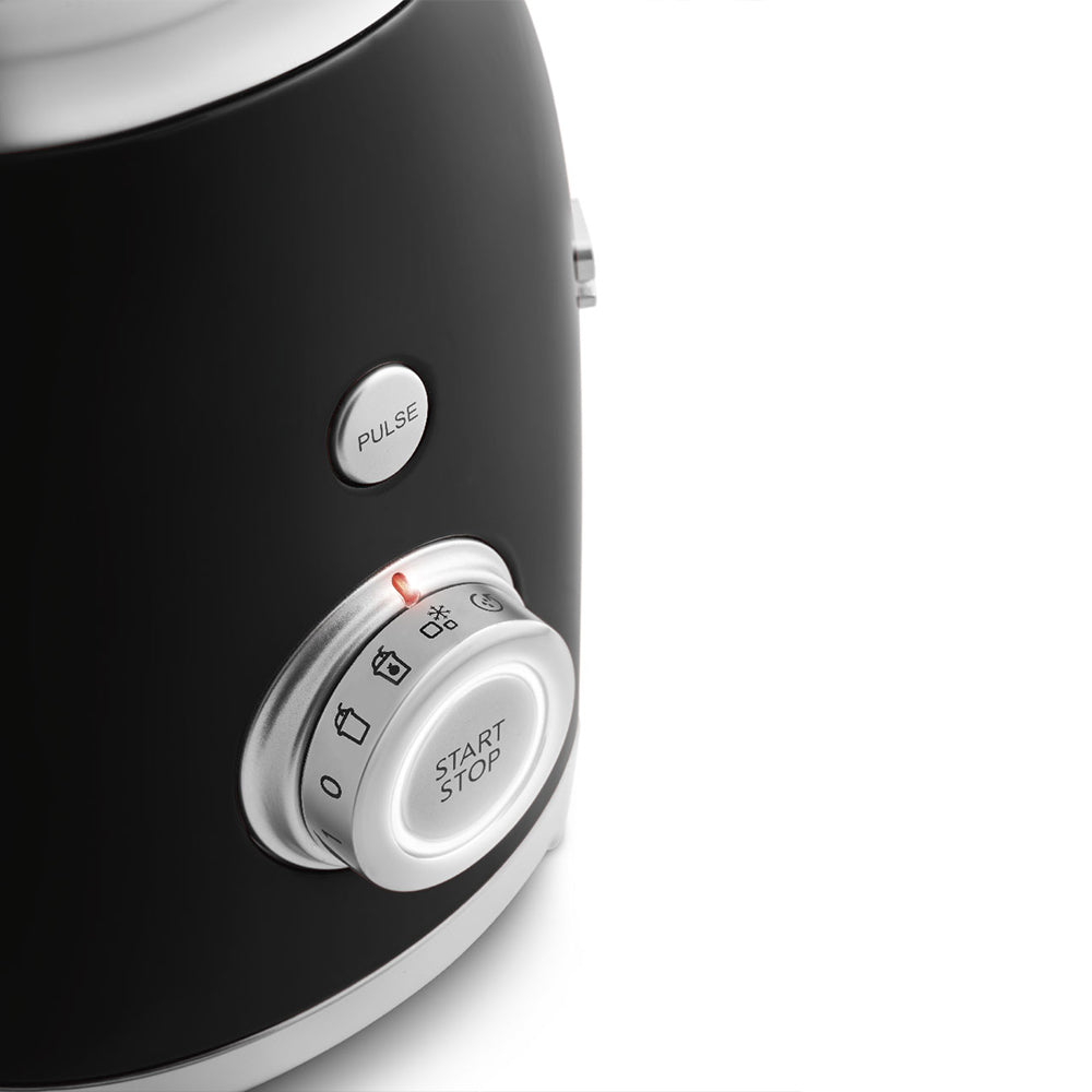 SMEG GLASS BLENDER BLACK BLF03BLEU