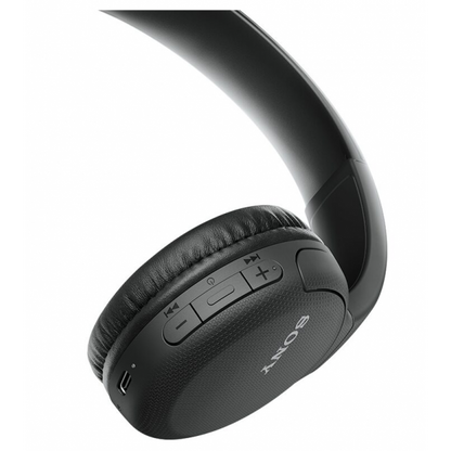 Sony WHCH510 Over-Ear Wireless Headset - Black