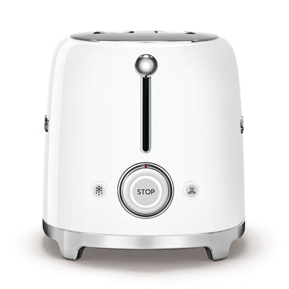 SMEG TOASTER 2X2 50STYLE WHITE TSF01WHEU