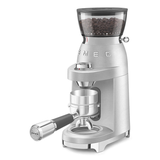 SMEG COFFEE GRINDER SMEG 50'STYLE INOX. ALUMINIUM CGF02SSEU