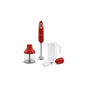 SMEG HAND BLENDER WITH ACCESORIES 50STYLE BLUE RED HBF03RDEU