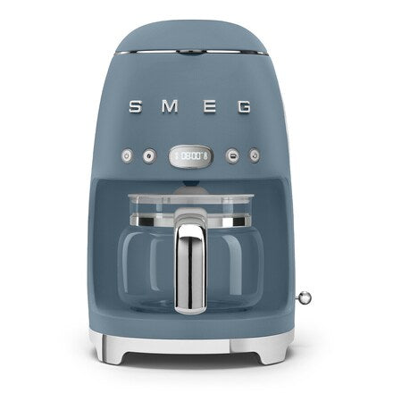 SMEG DRIP COFFEE MAKER 50STYLE STORM BLUE DCF02SBMEU