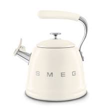 SMEG STOVETOP KETTLE 50STYLE CREAM WKF01CR