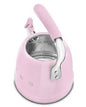 SMEG STOVETOP KETTLE 50STYLE PINK WKF01PK