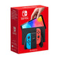 Nintendo Switch OLED Console Neon Red / Blue