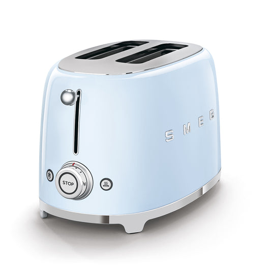 SMEG TOASTER 2X2 50STYLE BLUE TSF01PBEU