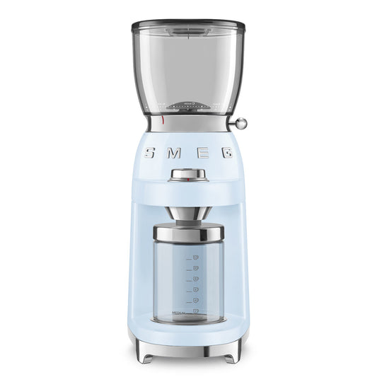 SMEG COFFEE GRINDER 50STYLE PASTEL BLUE CGF01PBEU