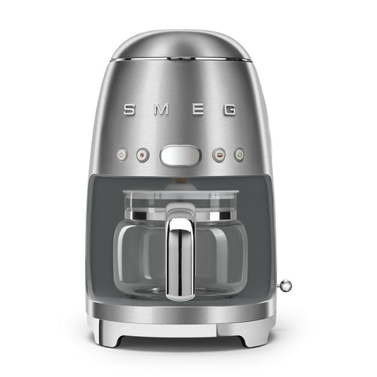 SMEG DRIP COFFEE MAKER 50STYLE SILVER DCF02SSEU
