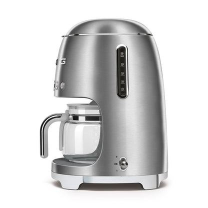 SMEG DRIP COFFEE MAKER 50STYLE SILVER DCF02SSEU