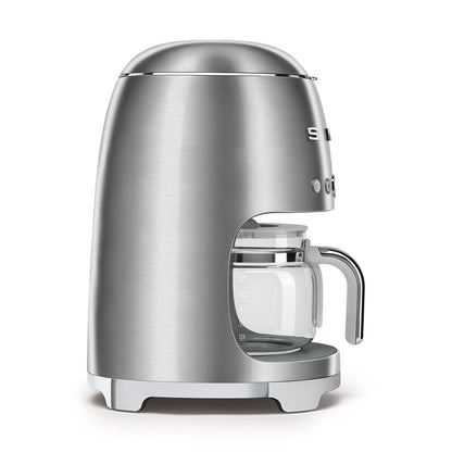 SMEG DRIP COFFEE MAKER 50STYLE SILVER DCF02SSEU