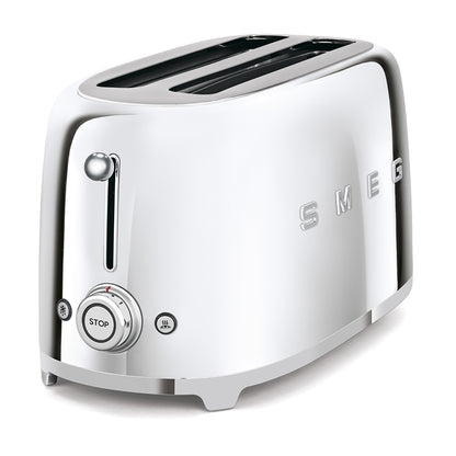 SMEG TOASTER 2X4 50STYLE CHROME TSF02SSEU