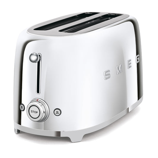 SMEG TOASTER 2X4 50STYLE CHROME TSF02SSEU