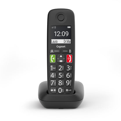 GIGASET WIRELESS PHONE E290 BLACK (S30852-H2901-D201)