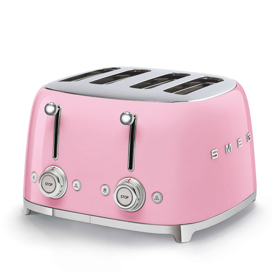 SMEG TOASTER 4X4 50STYLE PINK TSF03PKEU