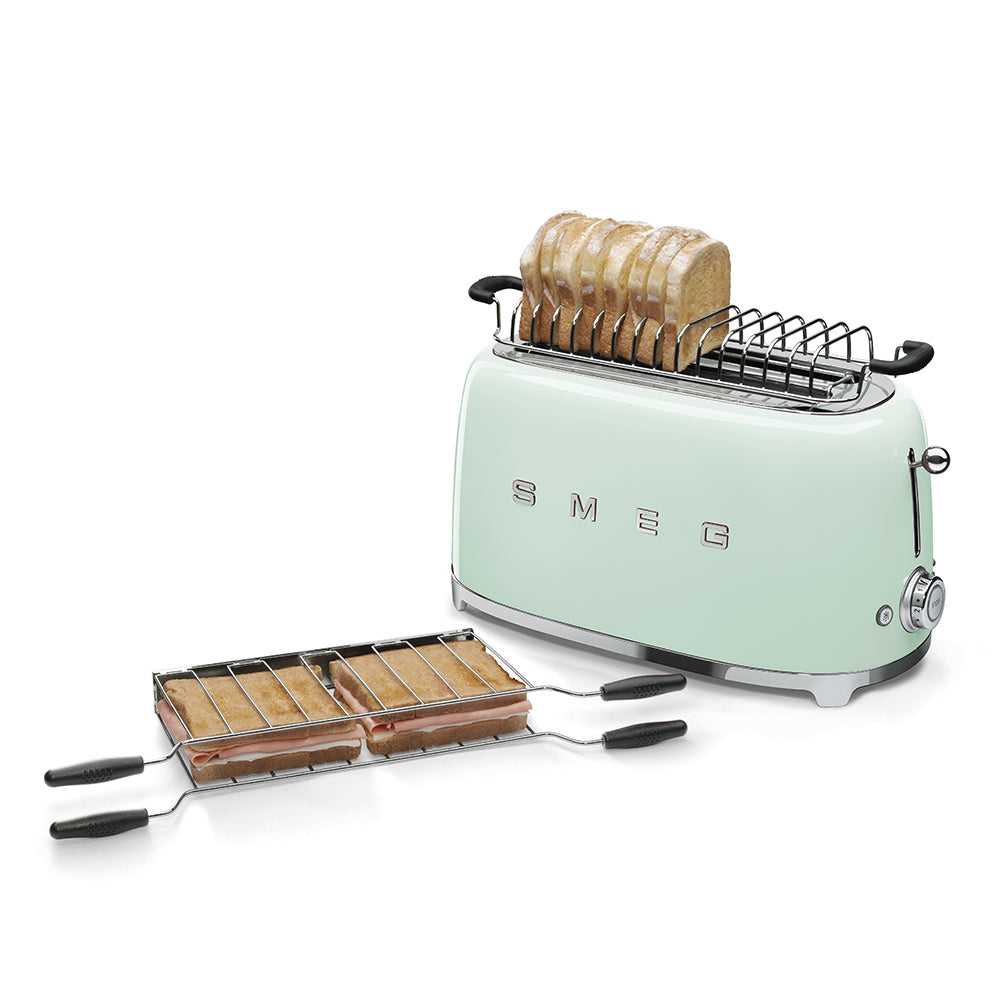 SMEG TOASTER 2X4 50STYLE PASTEL GREEN TSF02PGEU
