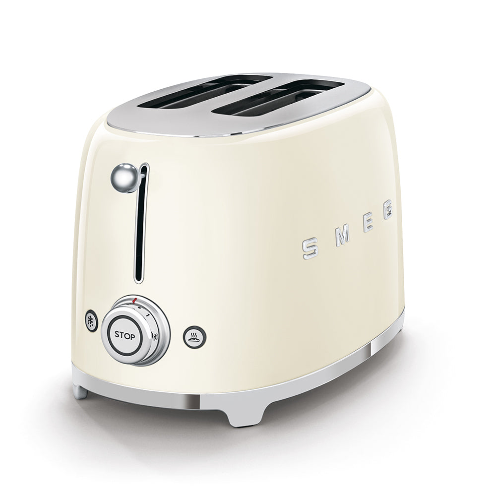 SMEG TOASTER 2X2 50STYLE CREAM TSF01CREU