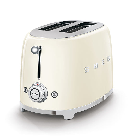 SMEG TOASTER 2X2 50STYLE CREAM TSF01CREU