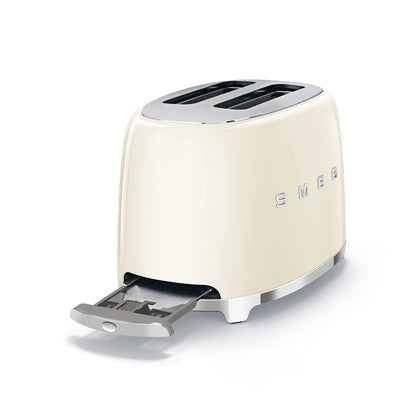 SMEG TOASTER 2X2 50STYLE CREAM TSF01CREU