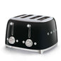 SMEG TOASTER 4X4 50STYLE BLACK TSF03BLEU