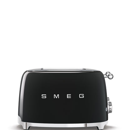 SMEG TOASTER 4X4 50STYLE BLACK TSF03BLEU