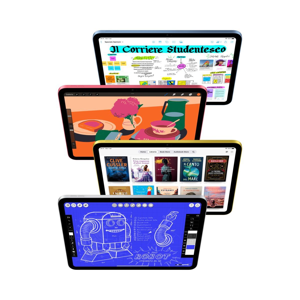 Tablet Apple iPad 10.9 11.Gen (2025) 256GB WiFi - Silver