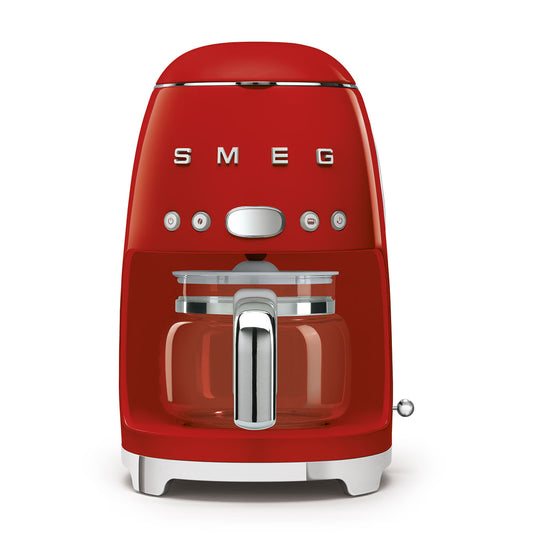 SMEG DRIP COFFEE MAKER 50STYLE RED DCF02RDEU