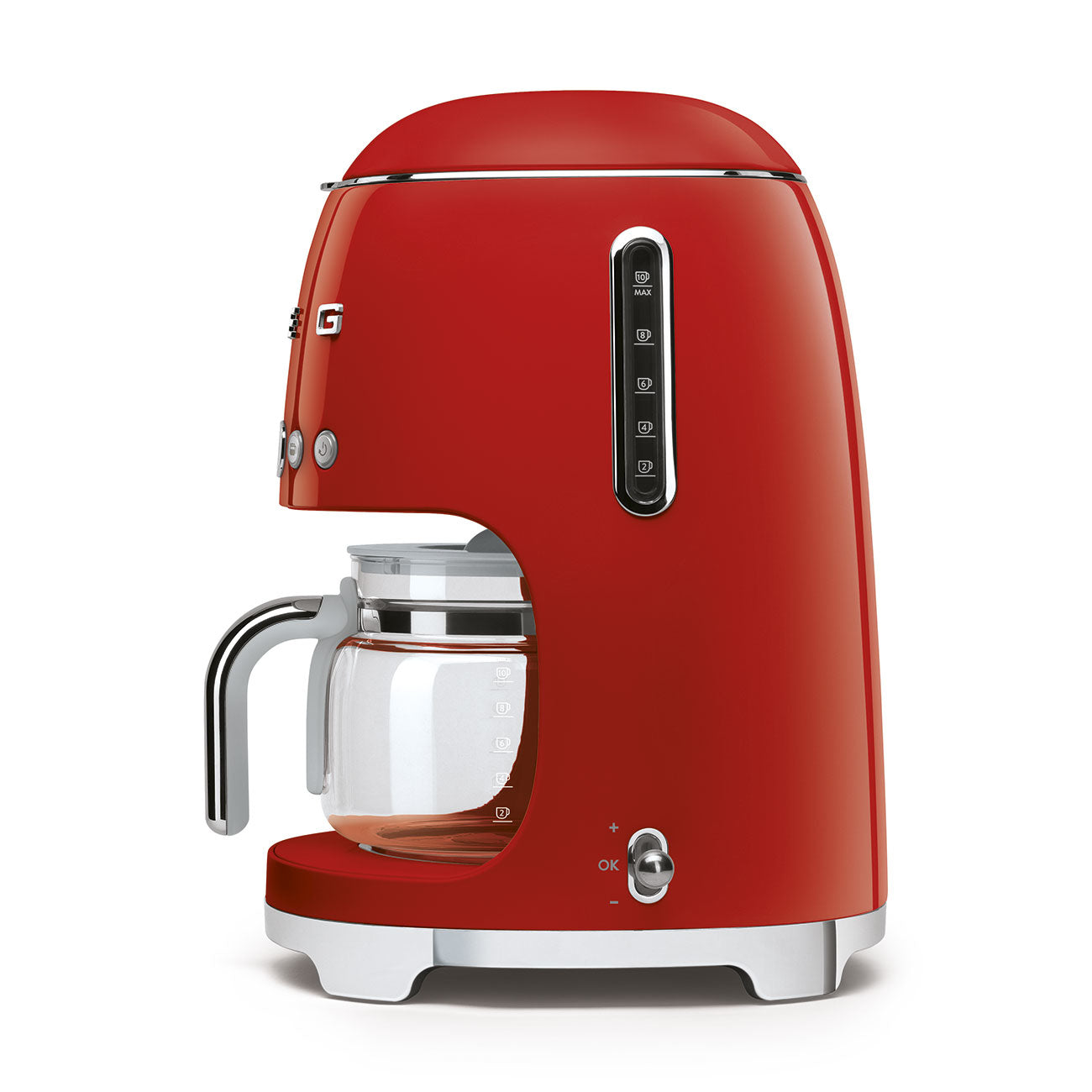 SMEG DRIP COFFEE MAKER 50STYLE RED DCF02RDEU