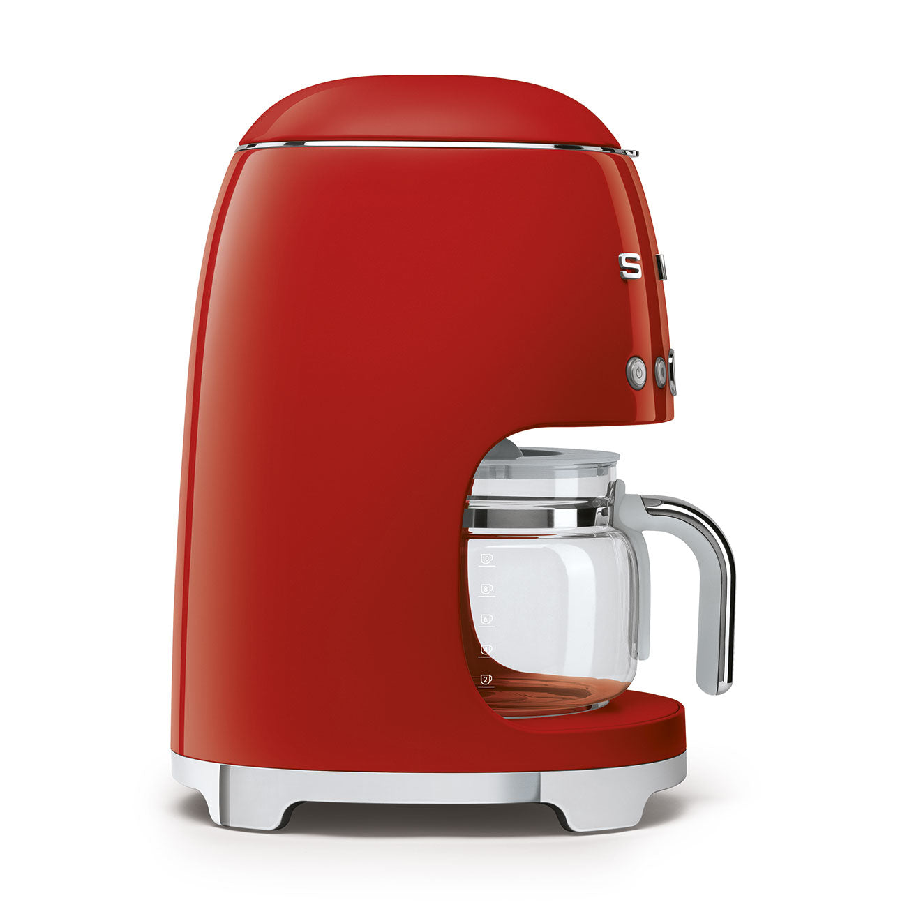 SMEG DRIP COFFEE MAKER 50STYLE RED DCF02RDEU