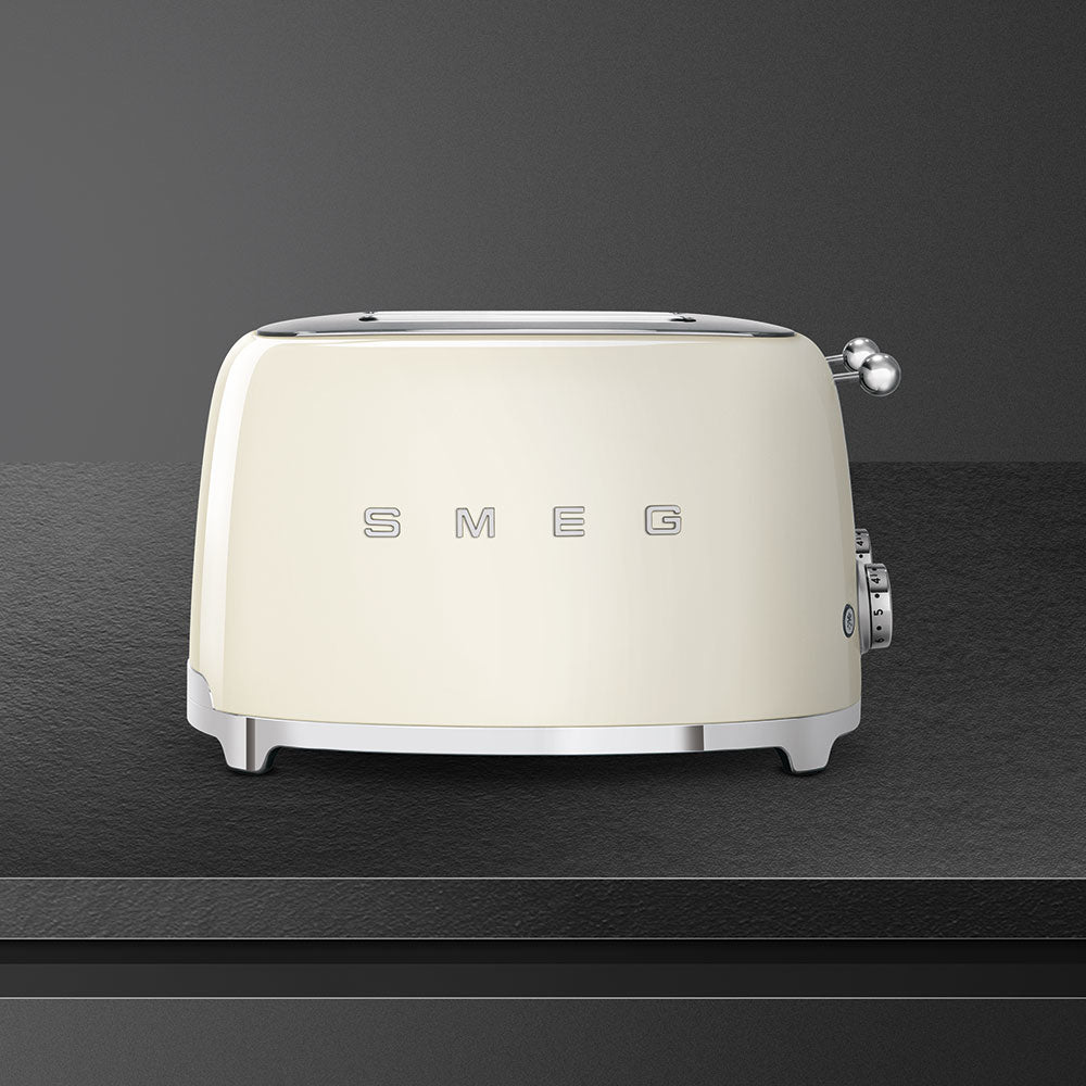 SMEG TOASTER 4X4 50STYLE CREAM TSF03CREU